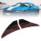 Frontstoßstange Eck-Winglet Paar ABS Lip-Splitter 14