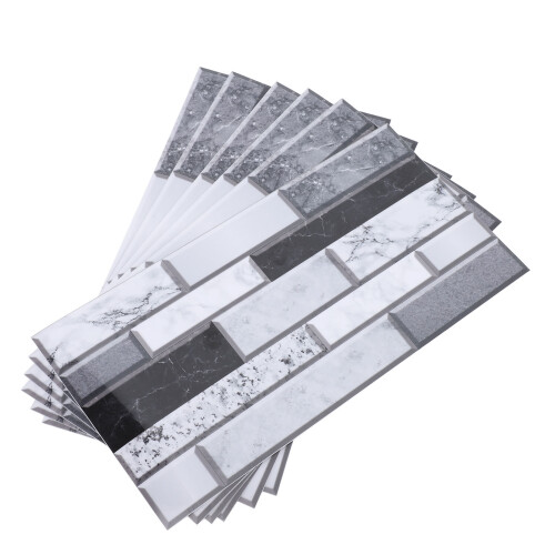 FG53 6 piezas de salpicadero de PVC autoadhesivo 5,9 x 11,8 pulgadas 1