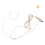 Casque-micro à oreille unique 2,01 po, câble de 46,45 po 16