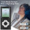 Lecteur MP3/MP4 16 Go, écran couleur 1,8 pouces, slim 5