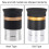 Full Coated 62 Aspheric Telescope Eyepiece, 1.25 Inch, High Definition 3