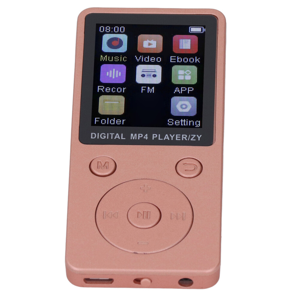 1.8In Mp3 Mp4 Player Bluetooth 5.0 16Gb Expandable To 128Gb Gold 3101334001101