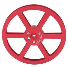 Rote Aluminiumlegierung 1/4-Zoll 7-Zoll leere Tonbandspule