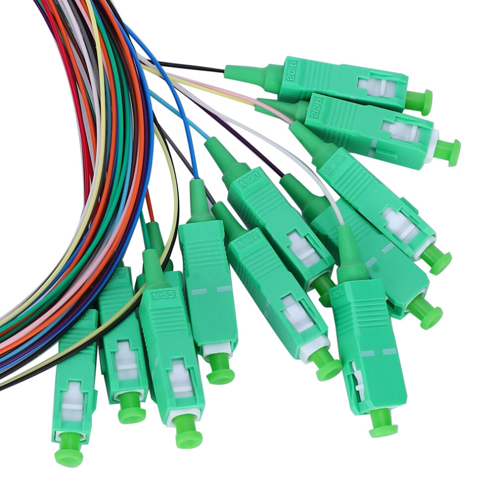 Single Mode Fiber Pigtail Cable 12-Cores For Network Communication Sc-0.9Mm 6931334002023