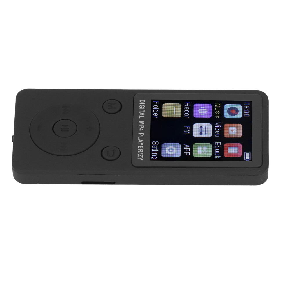 Portable Mp3 Player 1.8 Inch Color Screen 128Gb With Hifi Sound Black 3511334001887