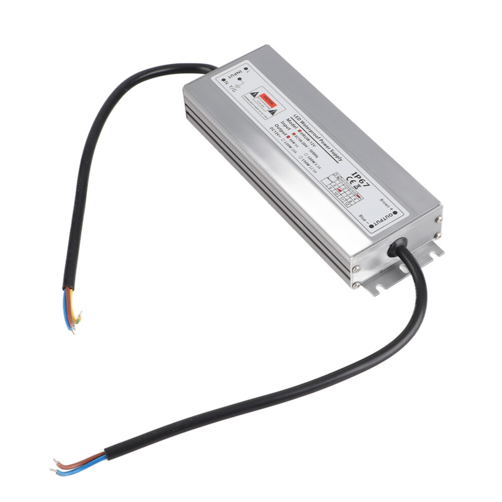 60W 12V Ip67 Waterproof Led Power Supply Switch Driver Transformer 100-240Vac 3641334002079