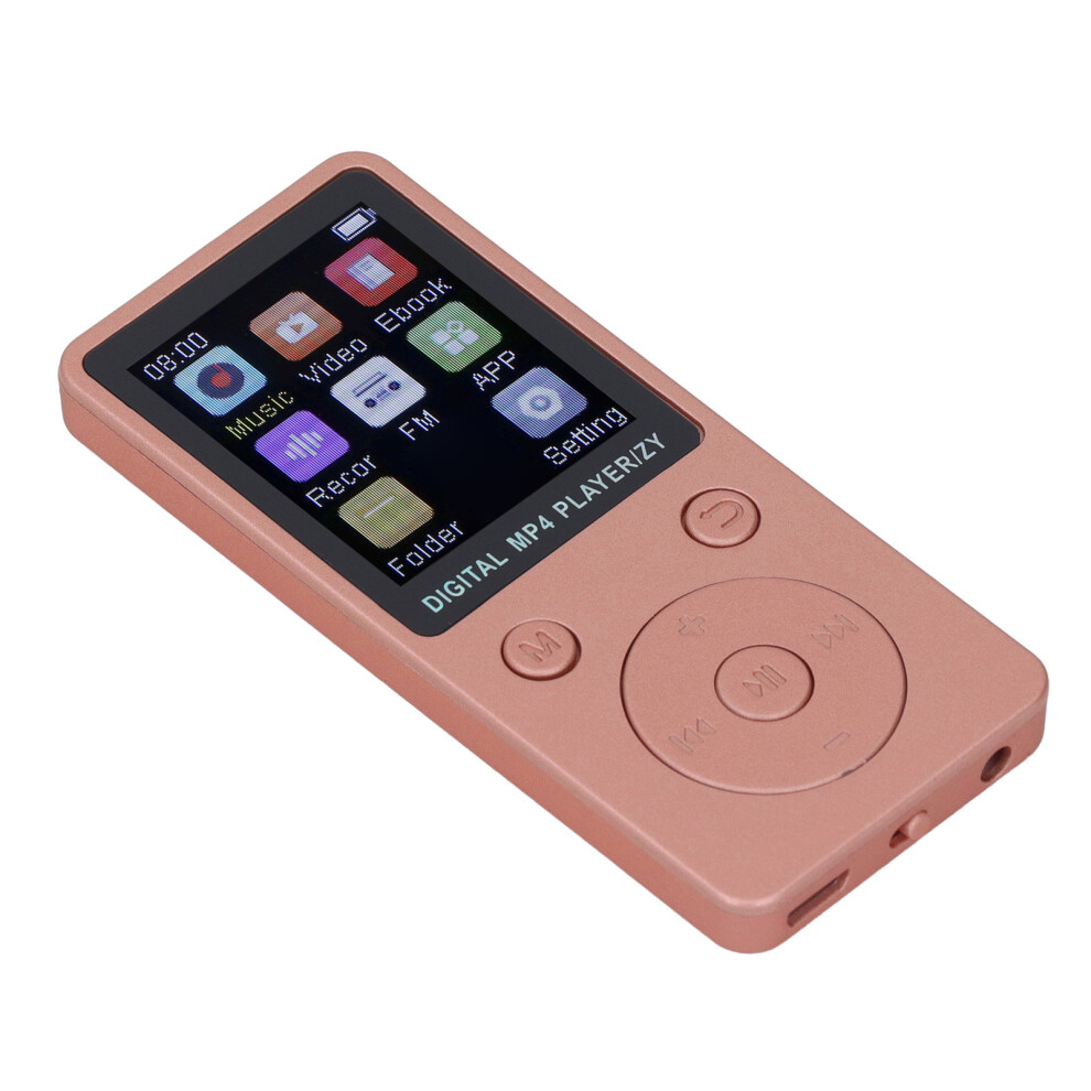Portable Mp3 Mp4 Player 1.8" Screen 64Gb With Bt 5.0 Gold 4611334002460