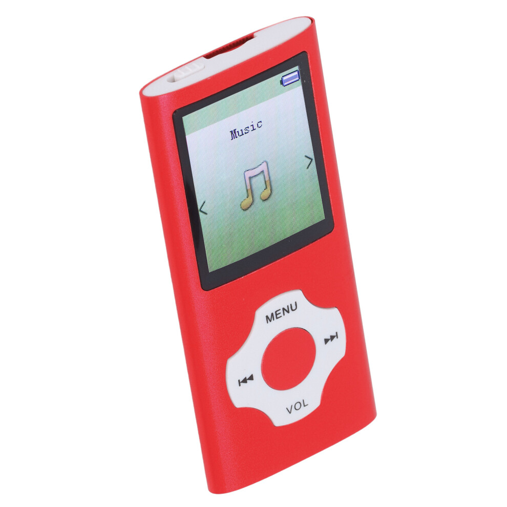 68Gb Mp3 Mp4 Music Player Â 1.8" Color Screen, Red 7621334002541