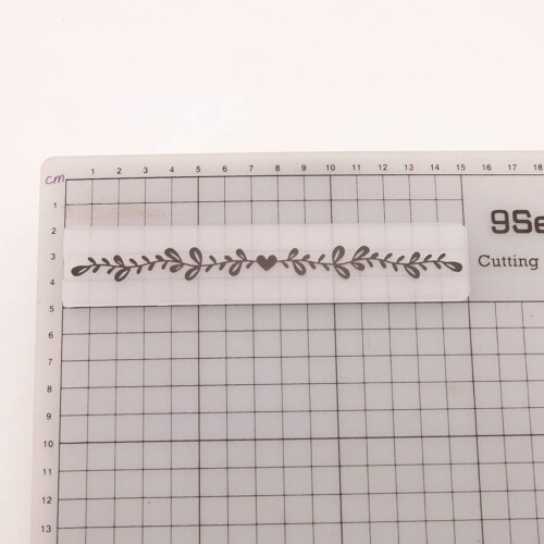 Vine Embossing Stencil For Scrapbooking, Photo Albums, Card Making, Craft Projects 2