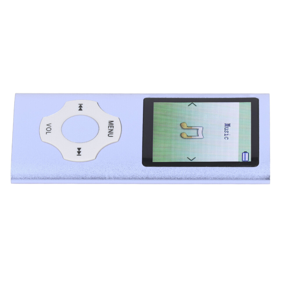 Ultra Slim 1.8" Color Screen Mp3 Mp4 Player 16Gb, Aluminum Alloy Portable Music & Video Device 8761334000112