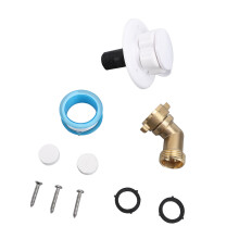 10 Stück RV Wasserfüll-Einlass-Kit, Messing, 45 Winkelstück