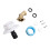 10 Stück RV Wasserfüll-Einlass-Kit, Messing, 45 Winkelstück 8
