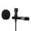 E1 Black Two Head Mini Clip Microphone for Mobile Recording, 140cm 3