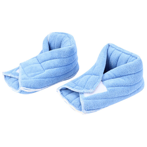 2pcs Elderly Foot Heel Support Anti-Decubitus Ankle Warm Cover 1