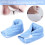 2pcs Elderly Foot Heel Support Anti-Decubitus Ankle Warm Cover 5