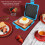Blaues Mikrowellen-Toast-Sandwich-Maker 18,03 Unzen 3