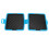 Blaues Mikrowellen-Toast-Sandwich-Maker 18,03 Unzen 16