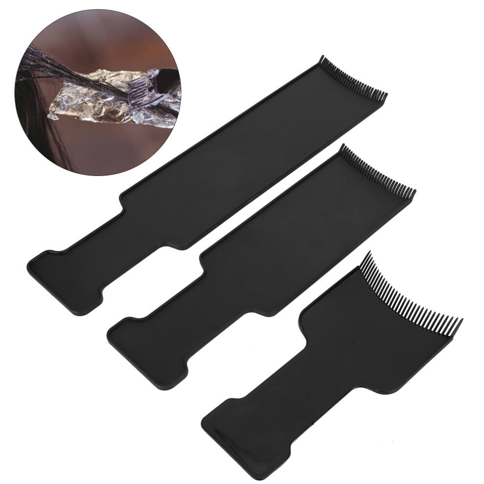 3pcs Hair Color Board Set Professional Hair Dye Color Chart for Barber Shop