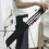 Carcaj tubular para 3 flechas, cinturón ajustable, negro 3