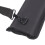 Carcaj tubular para 3 flechas, cinturón ajustable, negro 15