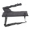 Carcaj tubular para 3 flechas, cinturón ajustable, negro 16