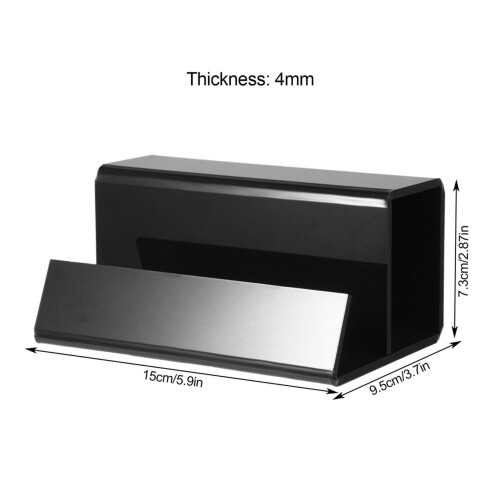 Support de disque vinyle noir 270 g 15x9,5x7,3 cm 1