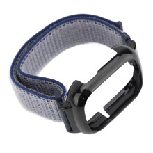 Orologio 4 cinturini in nylon blu notte 27.5x2.0x0.1cm