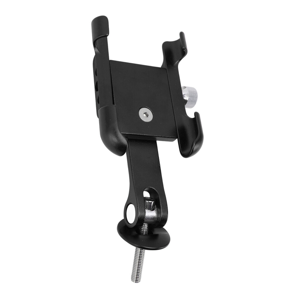 Shockproof Aluminum Alloy Bike Phone Holder, 270 Rotatable, Black 9401334013451