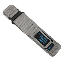 Graues Nylonarmband 15x3x0.5cm Uhr 6/5/4 GT4/3/2/1