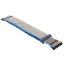 Nylon 24mm Armband 23x2.4x0.3 HRBaro7/9/D5i Blau-Grau