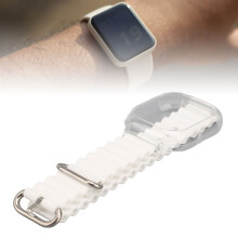 Watch 4 Ersatzarmband 24,5  2  0,25 cm Weiß
