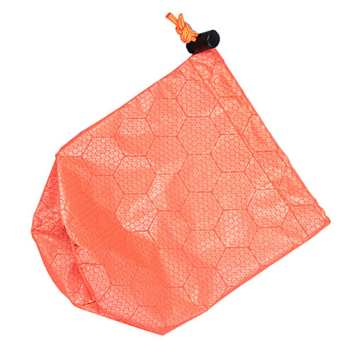 Bolsillo para saco de dormir de película de aluminio PE - Plateado