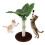 Griffoir pour chat - sisal, 38 x 30 cm, 3 boules 13