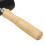 Smooth Rubber Roller 15cm - Durable Wood Handle for Art Crafting 10