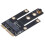 Adattatore PCB da Mini PCIe a M.2 NGFF 69.6x30.4mm 13