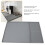 Dual Zone Silikon Kaffee-Abtropfmatte 61x40.5cm Grau 6