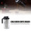 Jarra para Cold Brew de 1000ml, vidrio negro 7