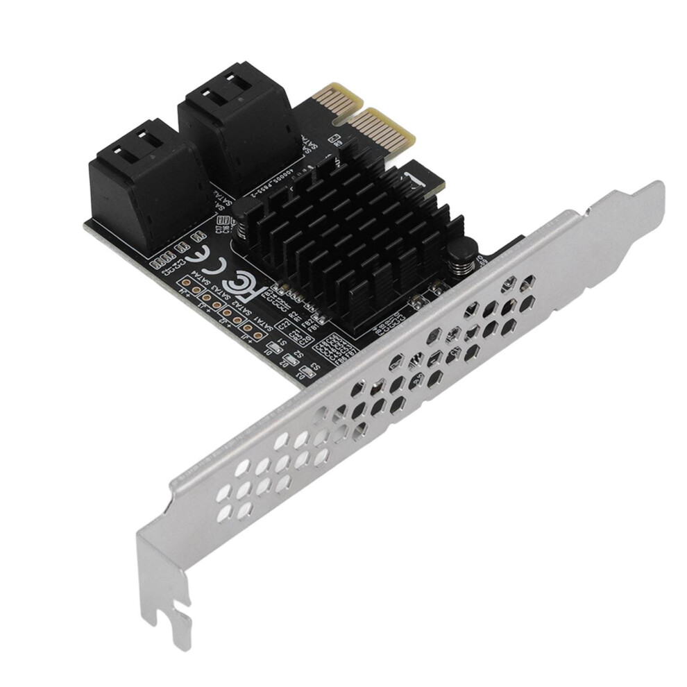 4-Port Sata3.0 Expansion Card To Pcie - 6.0Gbps Fast Transfer Speed 8791334017636