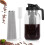 2000ml Thick Glass Cold Brew Coffee Jar with Leakproof Spout Lid 5