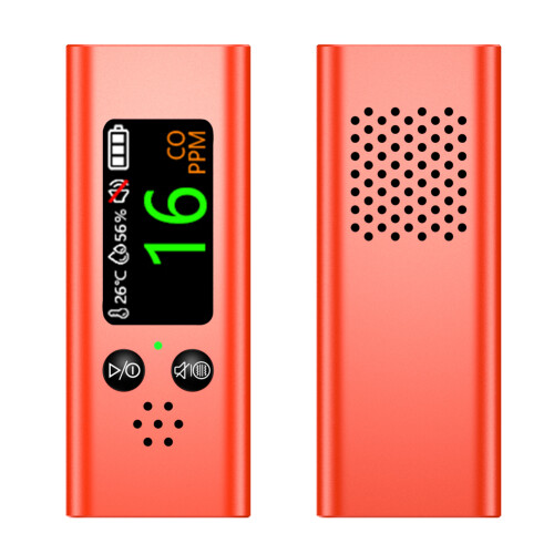 3-in-1 Luftqualitätstester, 400 mAh, 15  26  68 mm 1