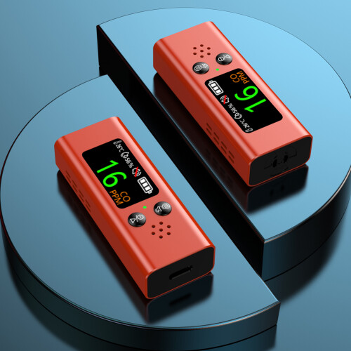 3-in-1 Luftqualitätstester, 400 mAh, 15  26  68 mm 2