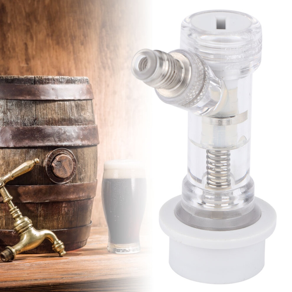 Transparent Ball Lock Keg Disconnector For Beverages, Stainless Steel 7901334025727