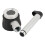 45X Handlupe mit LED-Licht, Metall, 2xAA 14