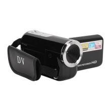 Camcorder 16 MP 1080p, zoom ottico 16x - Schermo a ribalta da 2,0 pollici, stabilizzazione dell'immagine, USB, attacco per treppiede