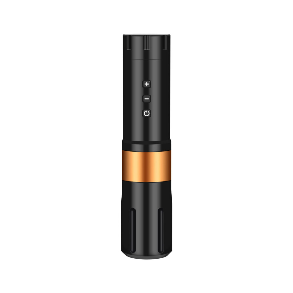 Cyclone Aluminum Cordless Rotary Pen, 2000mAh, 142mm, Black/Orange/Red