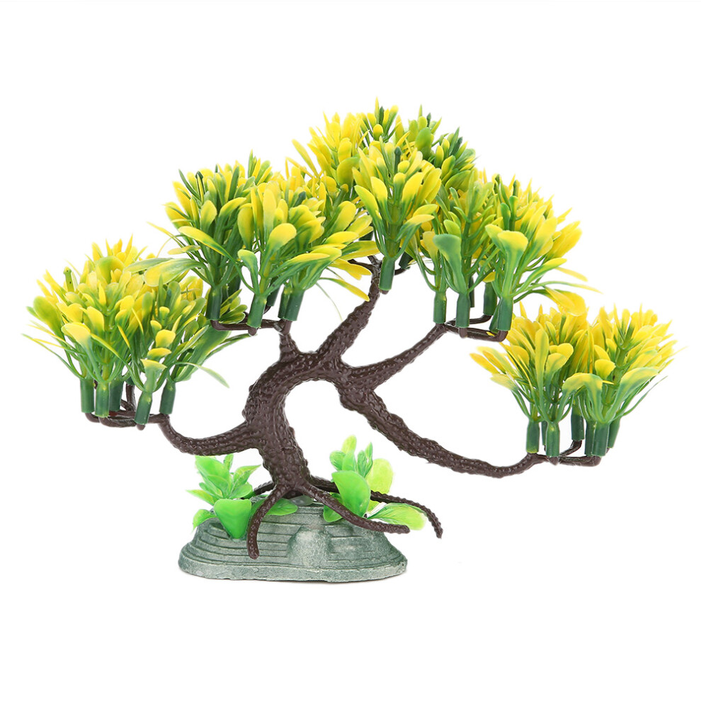 Vivid Resin Aquarium Water Plants Decor - Q-S015B, 19x13x5cm-image-OPC-PJCPPSF-NEW