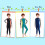 Kids Sun-Protective One-Piece Swimsuit 150% Elastic, UV Block 8