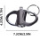 Keychain Lighter Eternal Match Lighter With Key Ring Portable Reusable Camping Lighter Butane Free Black 5