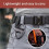 Keychain Lighter Eternal Match Lighter With Key Ring Portable Reusable Camping Lighter Butane Free Black 3