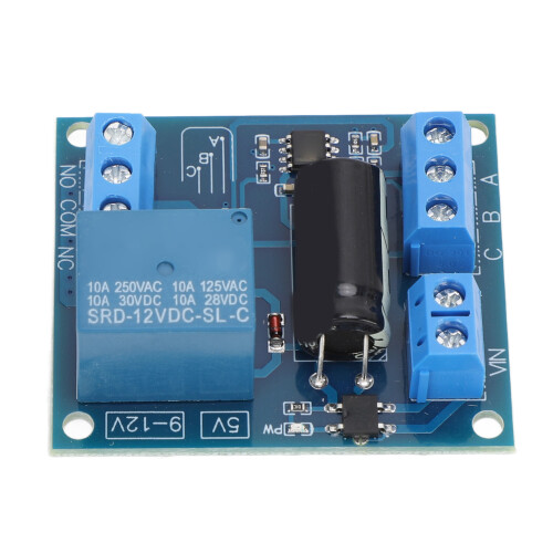 NE555 DC12V Relais de niveau d'eau compact, 10 A, vert 1